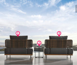 Nordic Retreat Sofa Set