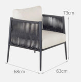 Garden Oasis Outdoor Dining Chair
