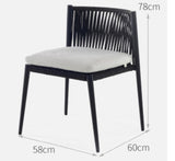 Garden Oasis Outdoor Dining Chair