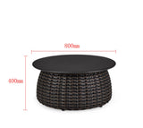 Zen Rattan Side Table