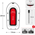 Intex Challenger 2 Boat Set