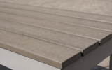 Plastic Wood Bench Set