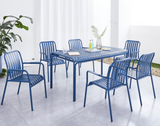 Alum Outdoor Dining Table Set