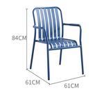 Alum Outdoor Dining Table Set