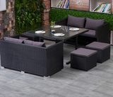 Brooklyn Dining Table Set (4+4 seaters)