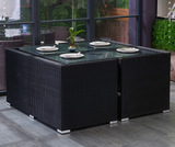 Brooklyn Dining Table Set (4+4 seaters)