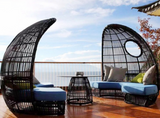 Chestnut Sofa Set
