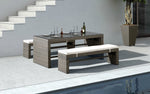 Table with 2 benches